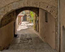 Passage sous voûte