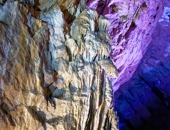 Coulées de calcite
