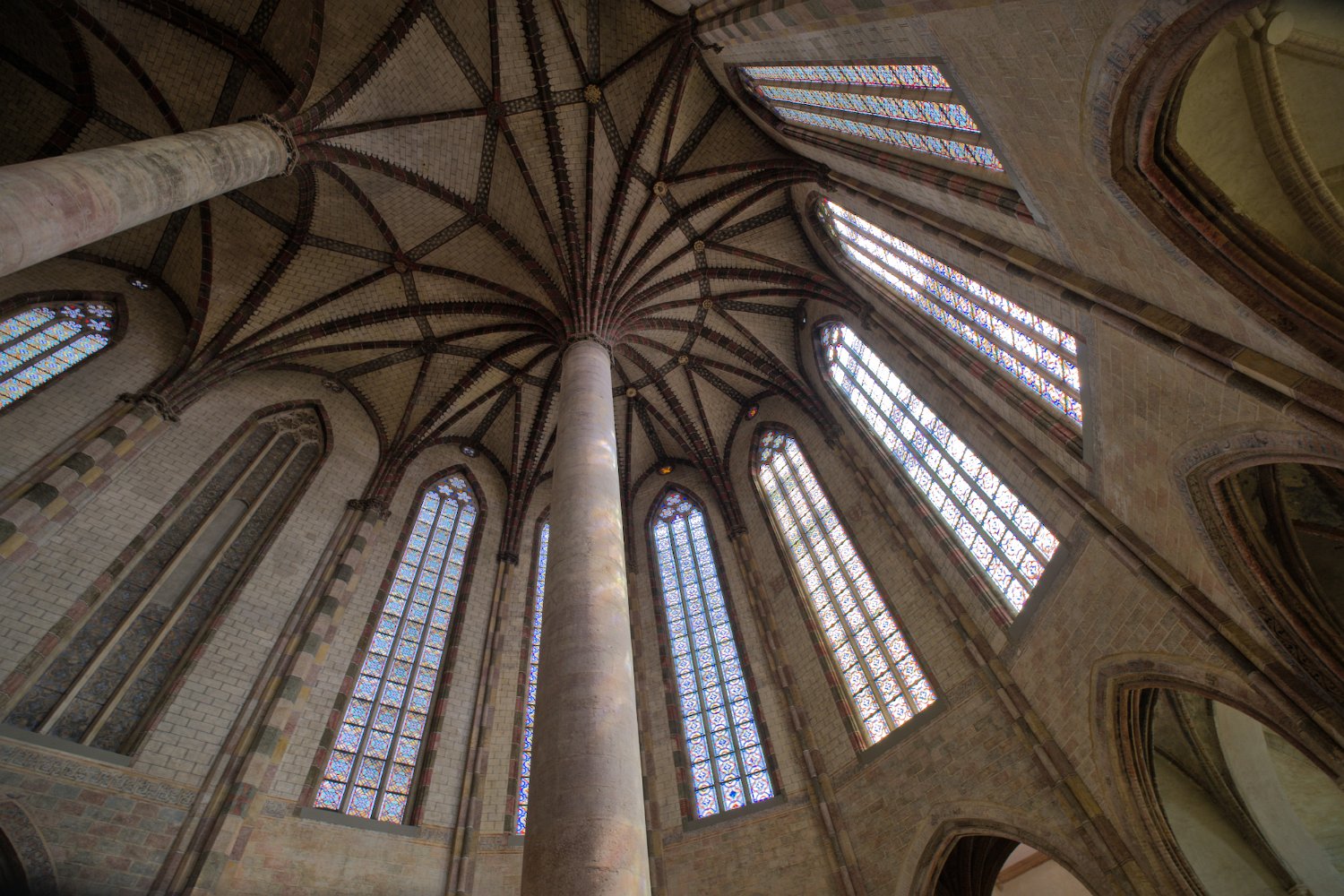 Couvent des Jacobins - Voûte du Choeur (Palmier)