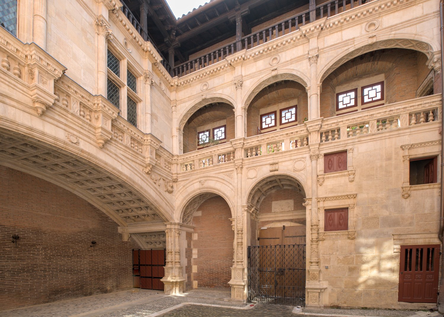 Hôtel de Bernuy - La loggia