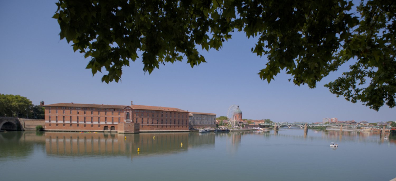 La Garonne et l'hôtel Dieu