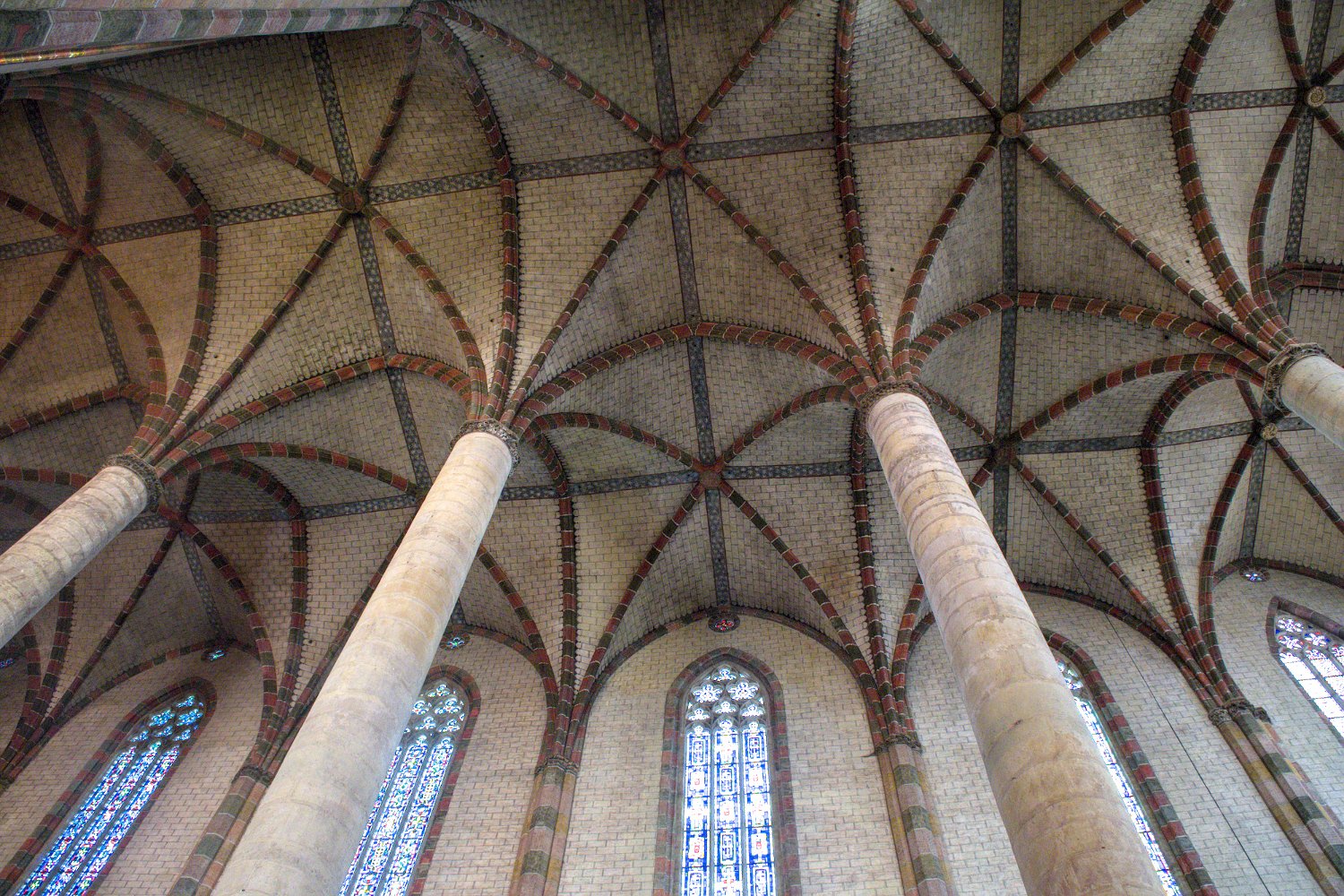 Couvent des Jacobins - Voûte de la nef de l'église