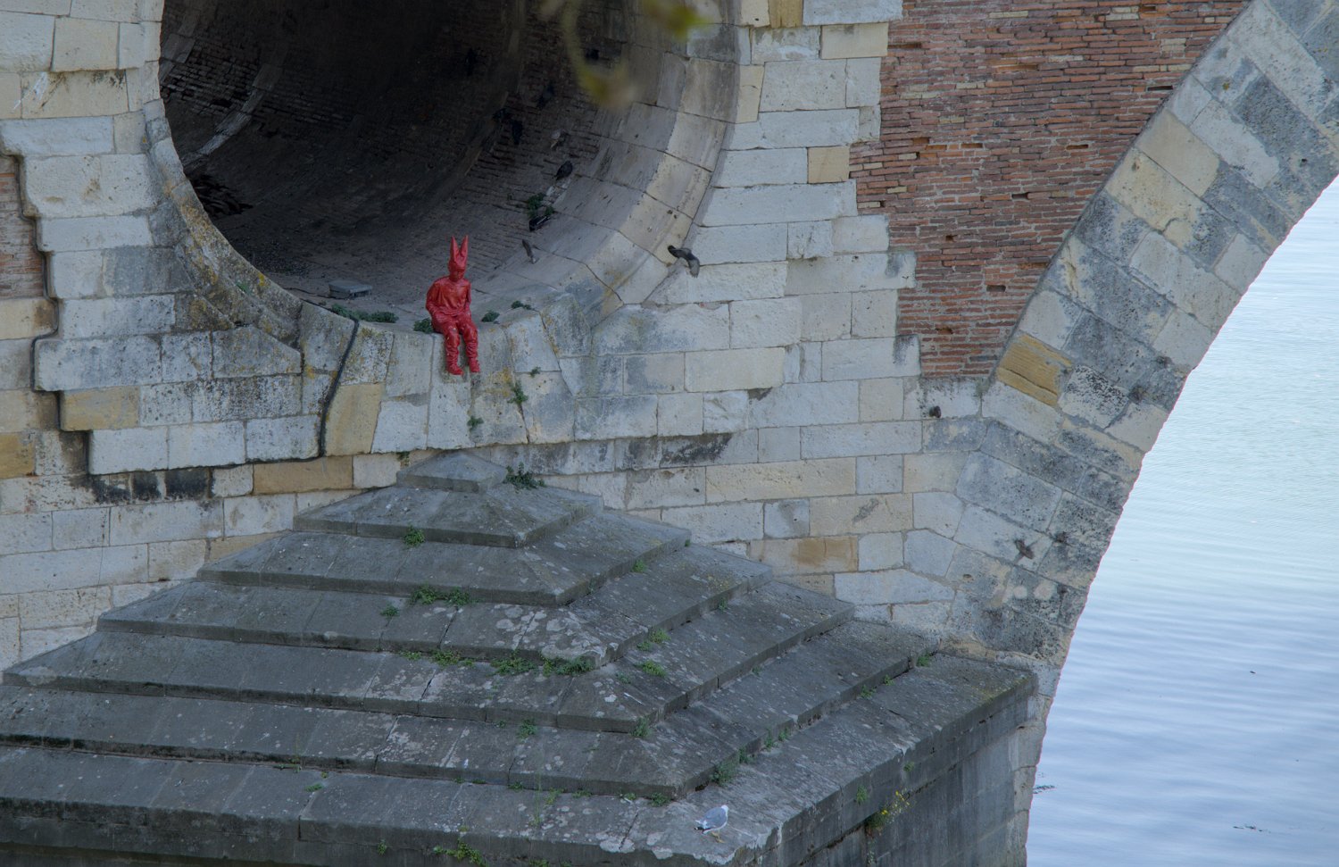 Le pont Neuf - L'enfant au bonnet d'âne (James Colomina)