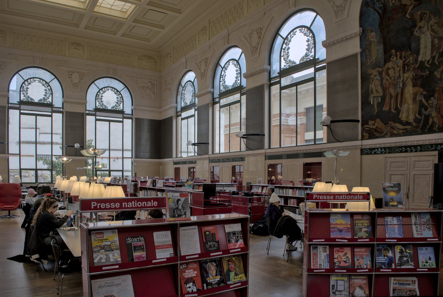 Bibliothèque d'Etude et du Patrimoine - Salle de consultation