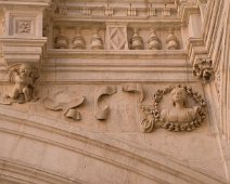Hôtel de Bernuy - Sculpture de la grande voûte côté droit