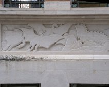 Bibliothèque d'Etude et du Patrimoine - Fresque de Sylvestre Clerc