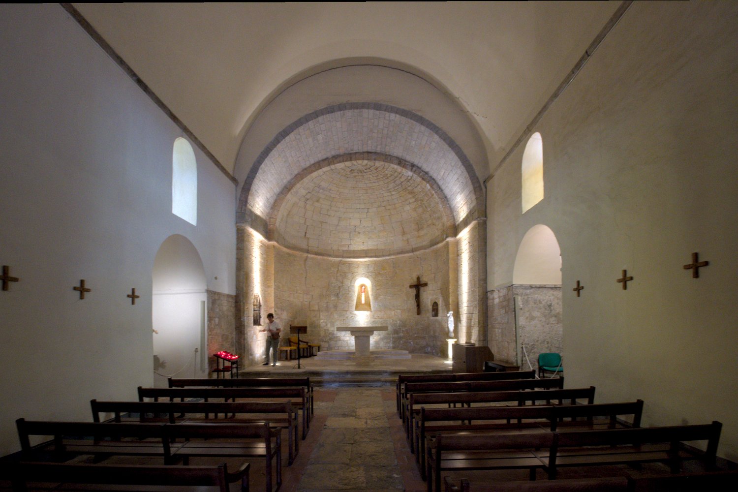 La nef de l'église
