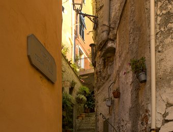 Ruelle en escalier